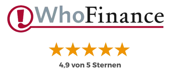 Who-Finance-Bewertung: 4,9 von 5 Sternen – Sven Schüler, Immobilien­kredit­vertreter